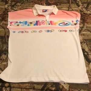 Tail sleeves golf shirt practically new very soft material